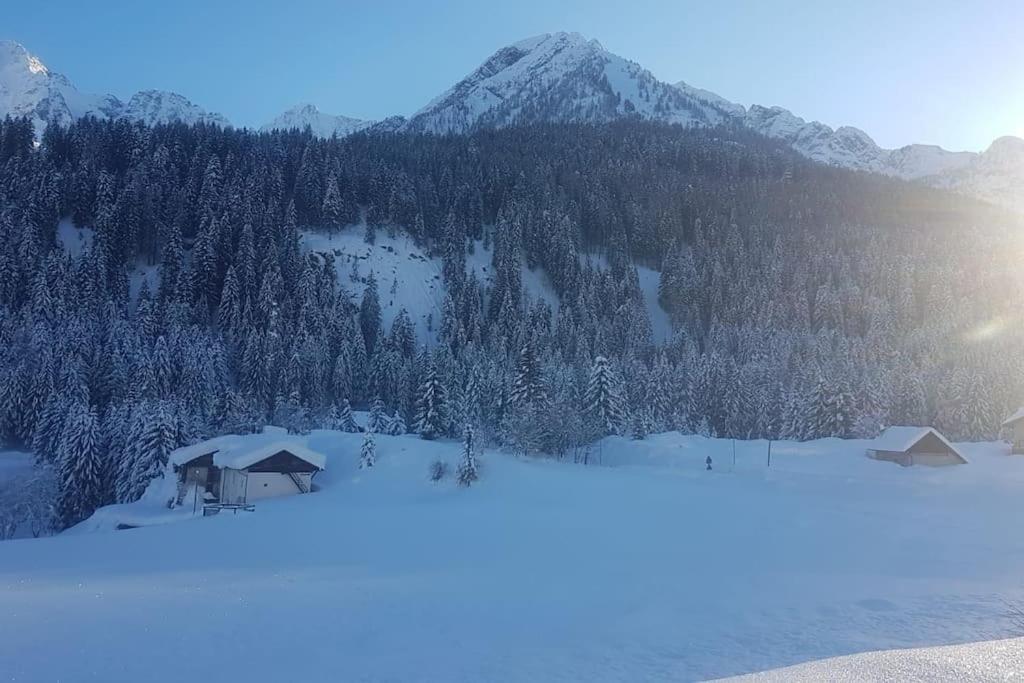 ヴェルミーリオ Chalet Rustico Bertolini Per Gruppi!ヴィラ エクステリア 写真