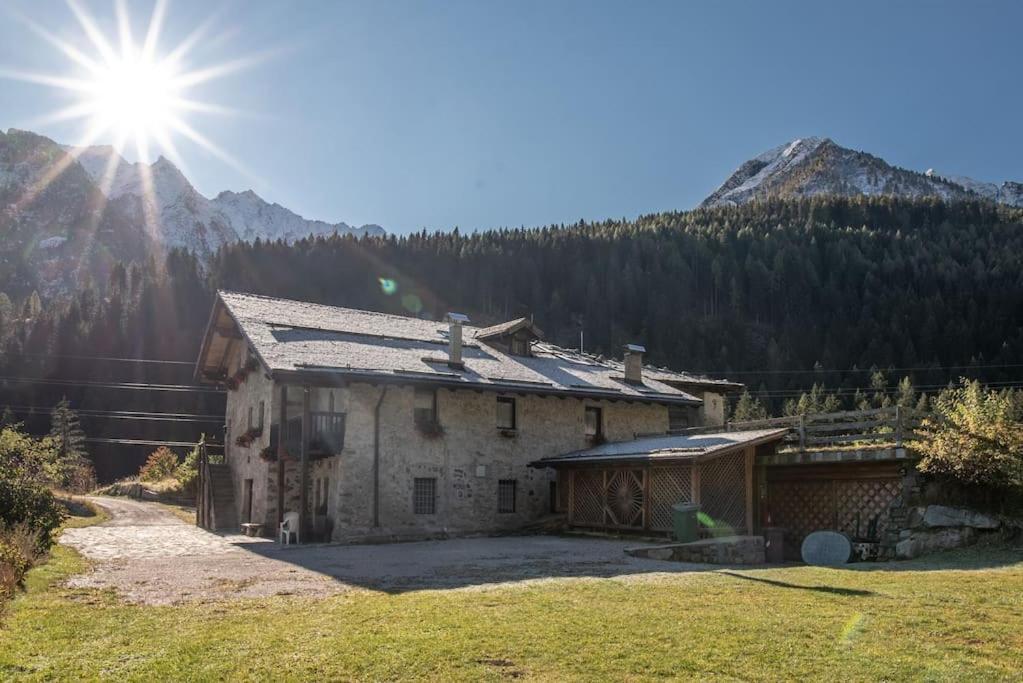ヴェルミーリオ Chalet Rustico Bertolini Per Gruppi!ヴィラ エクステリア 写真